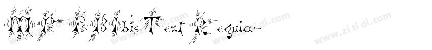 MP FBIbisText Regula字体转换